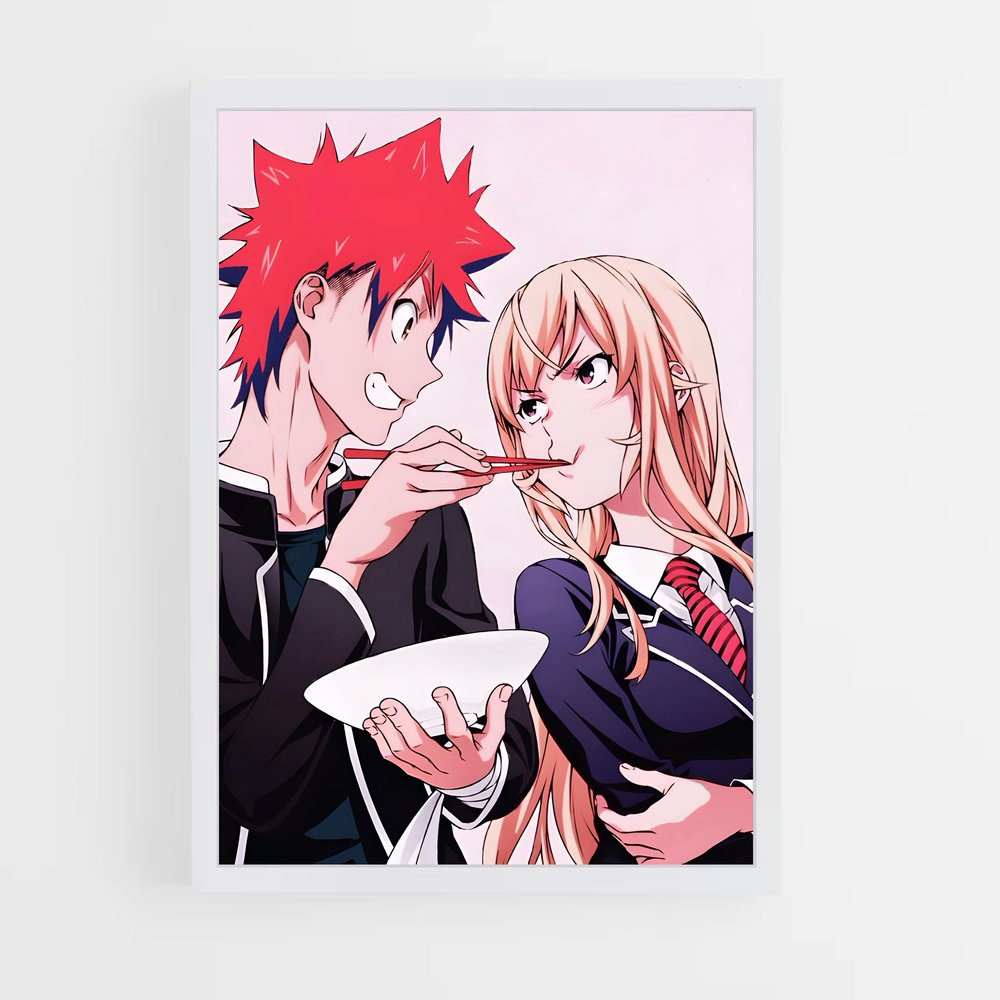 ap-food wars-8 cadre Blanc
