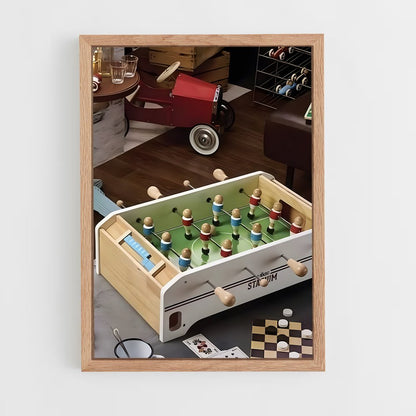 ap-foosball-8 cadre Bois clair
