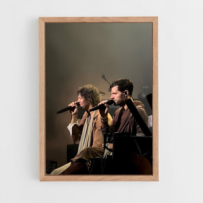 ap-for king and country-3 cadre Bois clair