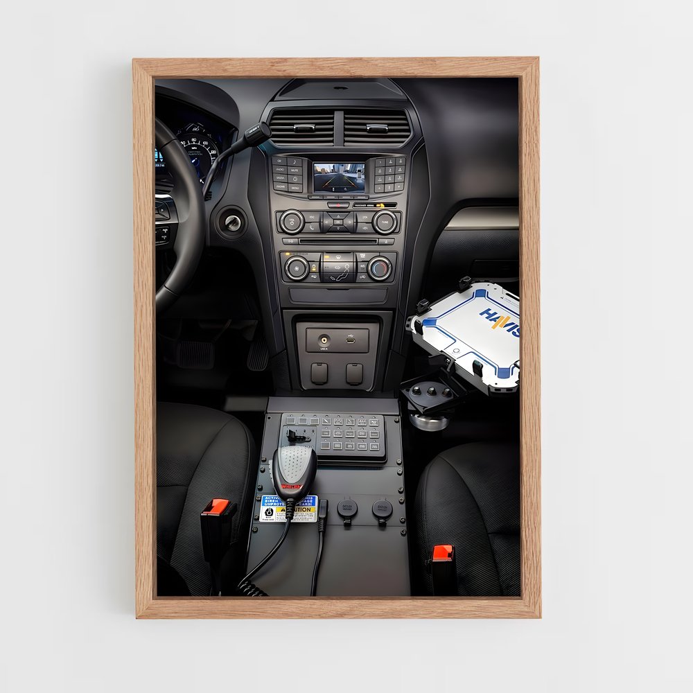ap-ford explorer interceptor-1 cadre Bois clair