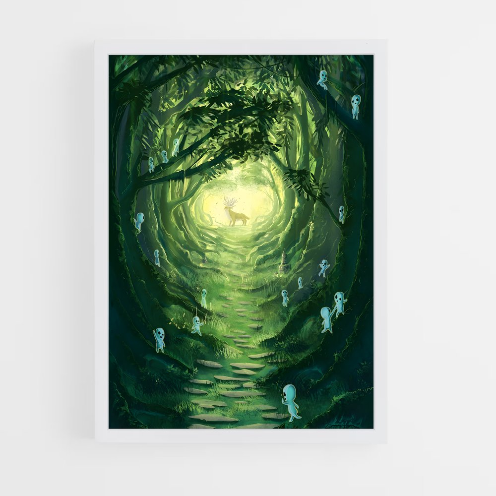 ap-forest spirit-3 cadre Blanc
