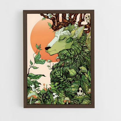 ap-forest spirit-5 cadre Bois foncé