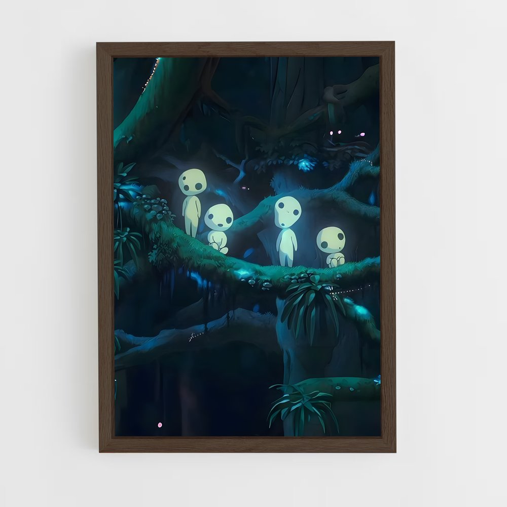 ap-forest spirit-7 cadre Bois foncé