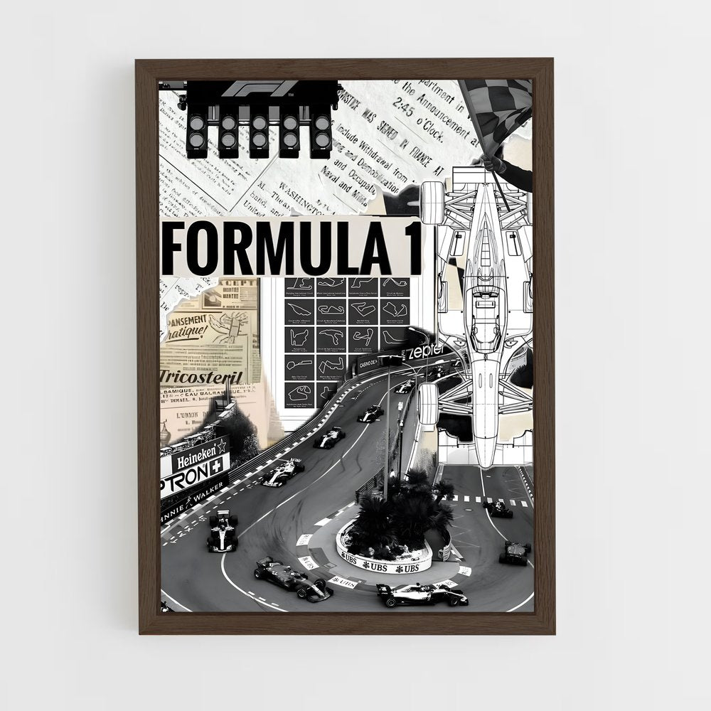 ap-formula 1-10 cadre Bois foncé