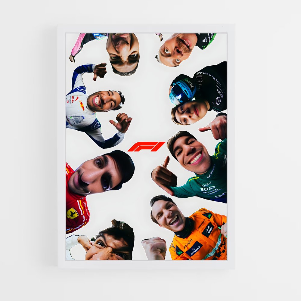 ap-formula 1-12 cadre Blanc