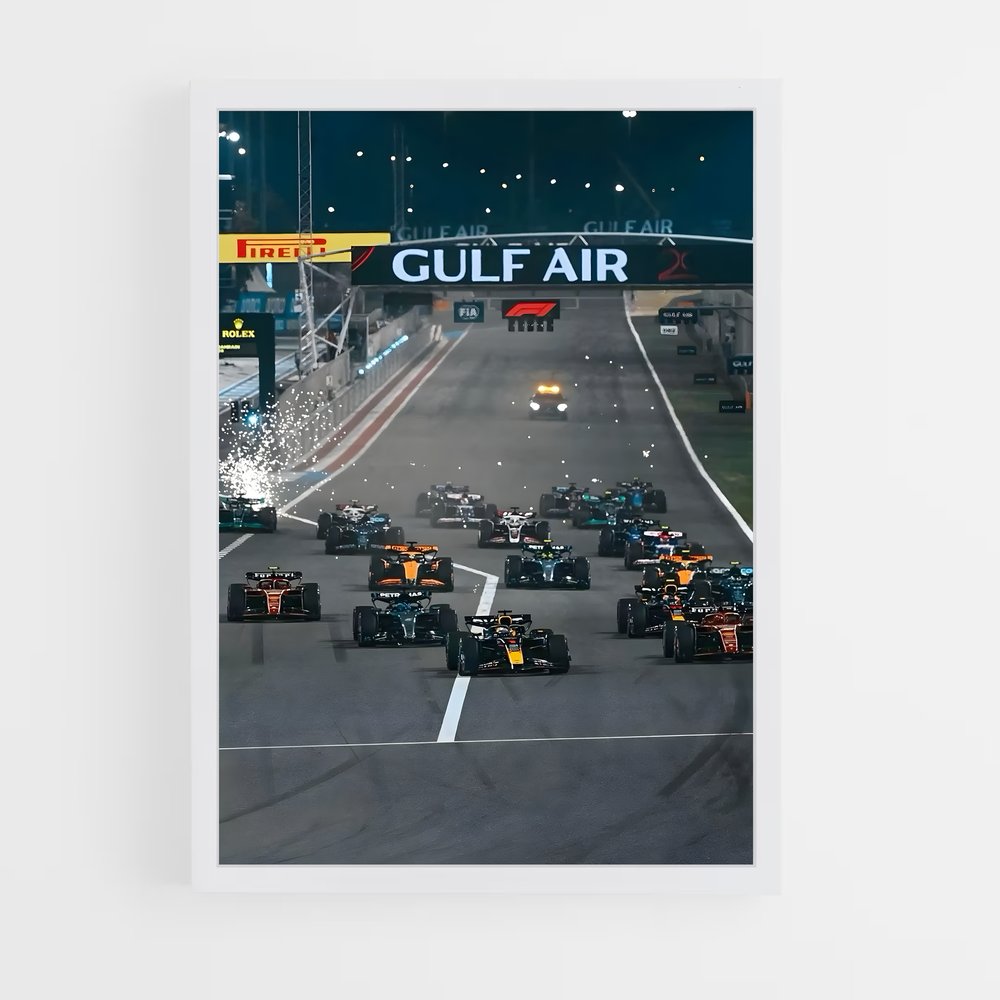 ap-formula 1-9 cadre Blanc