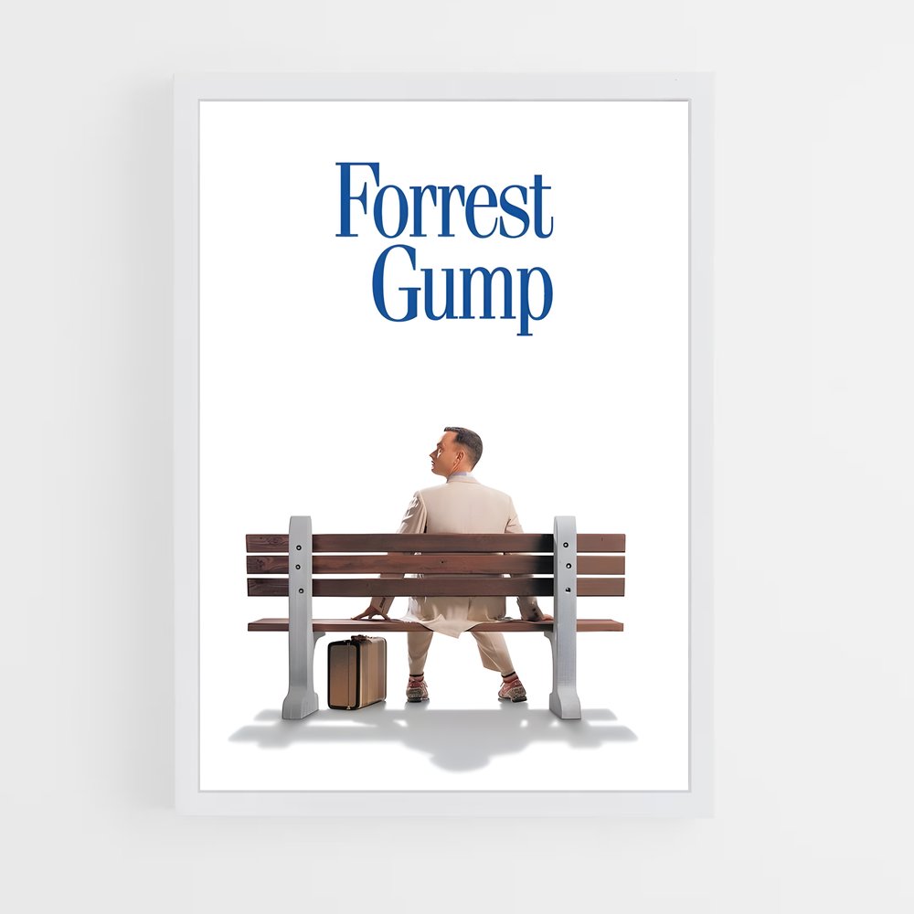 ap-forrest gump-2 cadre Blanc