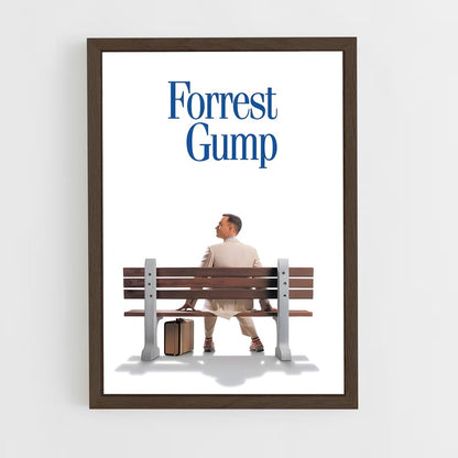 ap-forrest gump-2 cadre Bois foncé