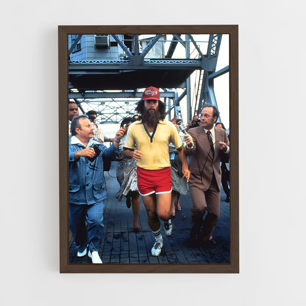 ap-forrest gump-4 cadre Bois foncé