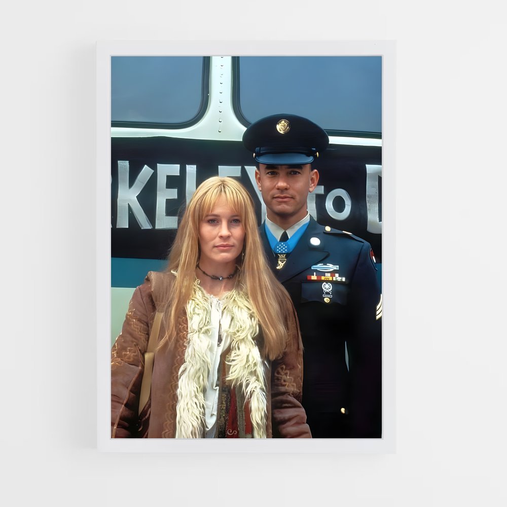 ap-forrest gump-5 cadre Blanc