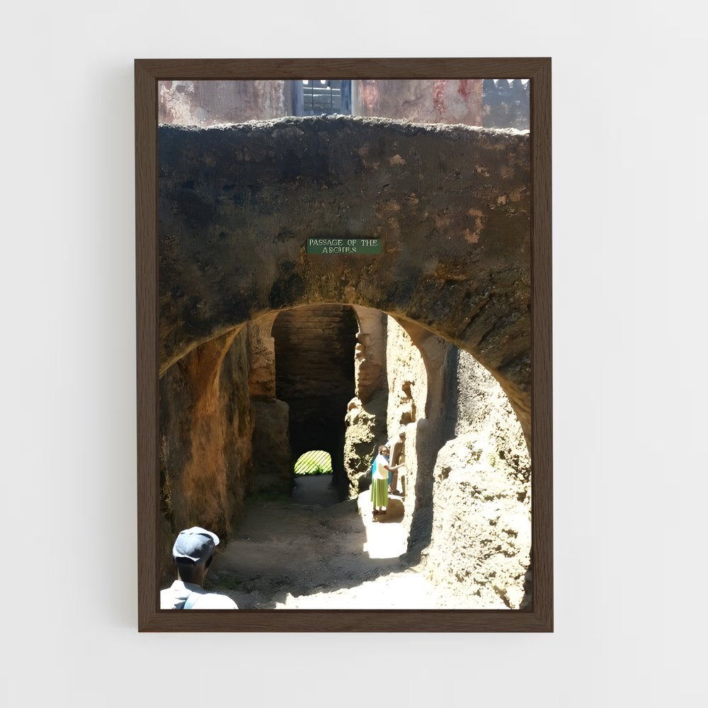 ap-fort jesus mombasa-2 cadre Bois foncé