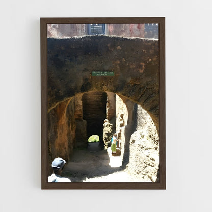 ap-fort jesus mombasa-2 cadre Bois foncé
