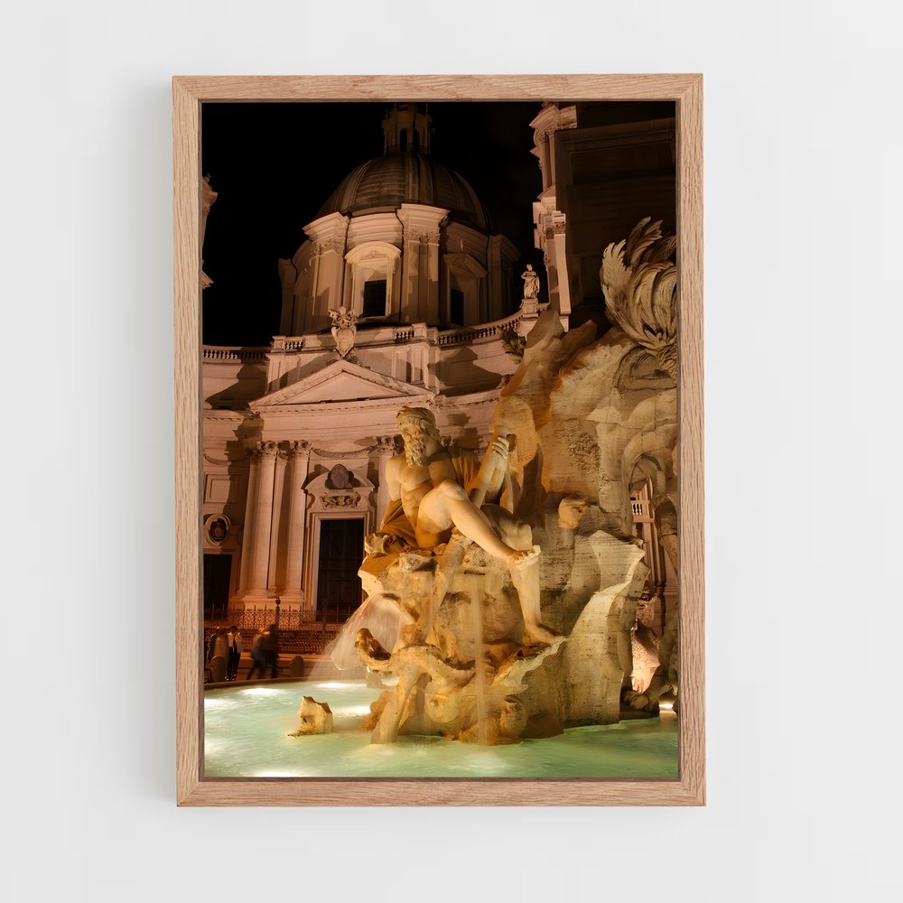 ap-fountain of four rivers bernini-6 cadre Bois clair