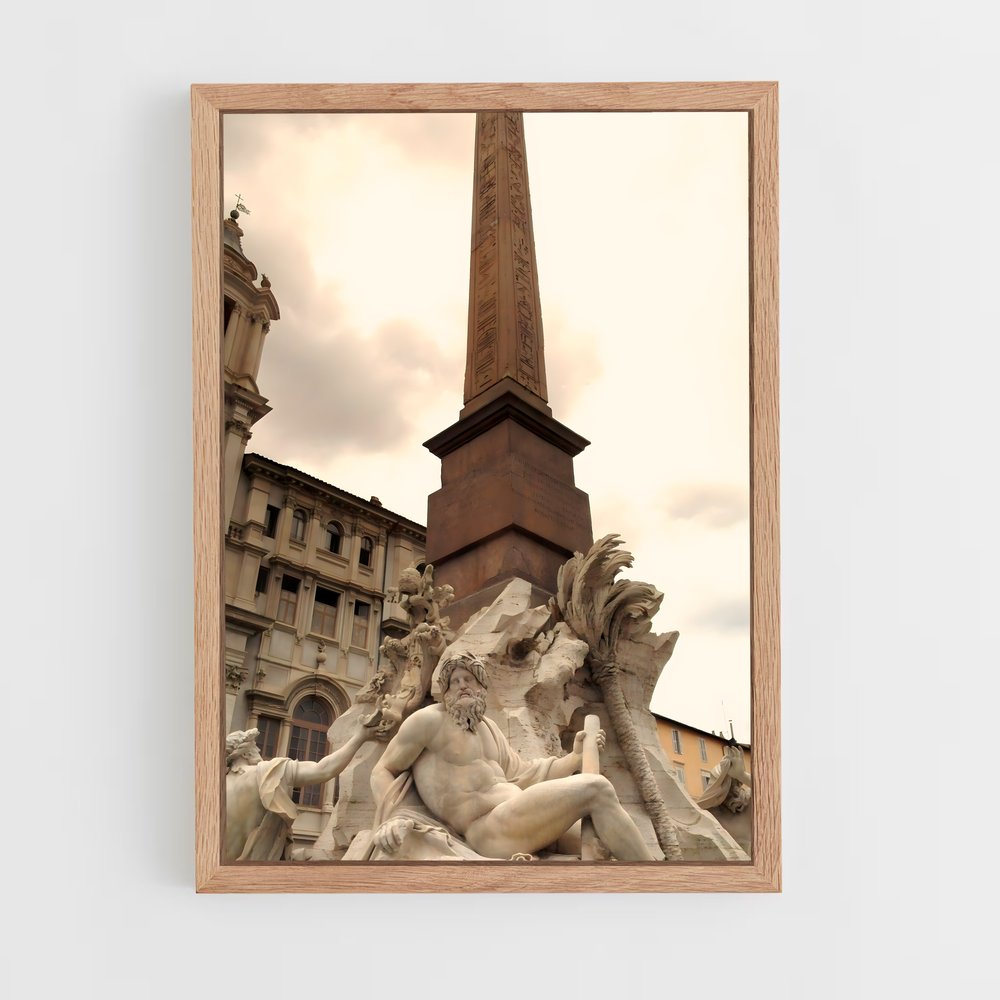 ap-fountain of four rivers bernini-8 cadre Bois clair