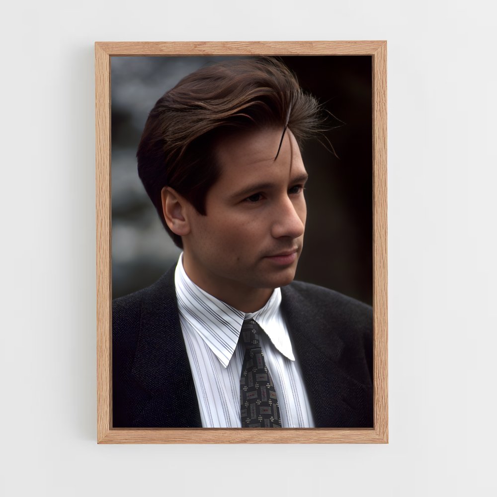ap-fox mulder-1 cadre Bois clair