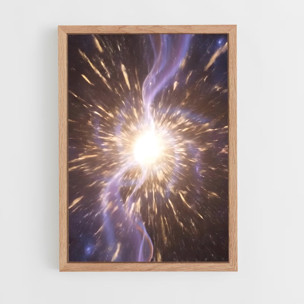 ap-fractals-10 cadre Bois clair