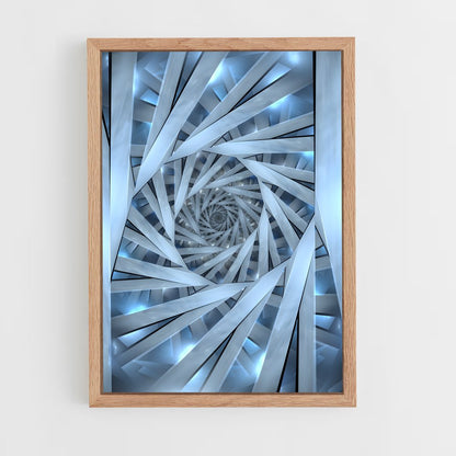 ap-fractals-11 cadre Bois clair
