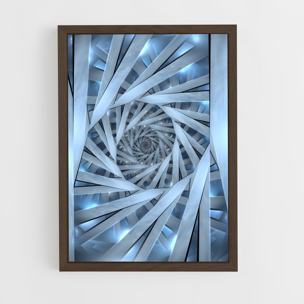 ap-fractals-11 cadre Bois foncé