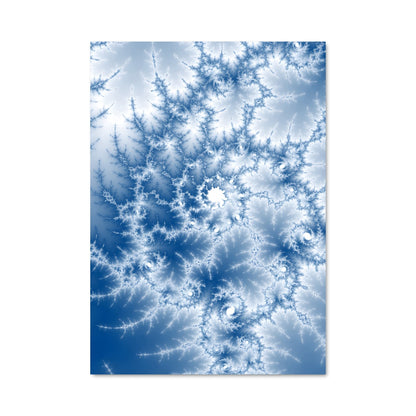 Poster Fractal Glacé