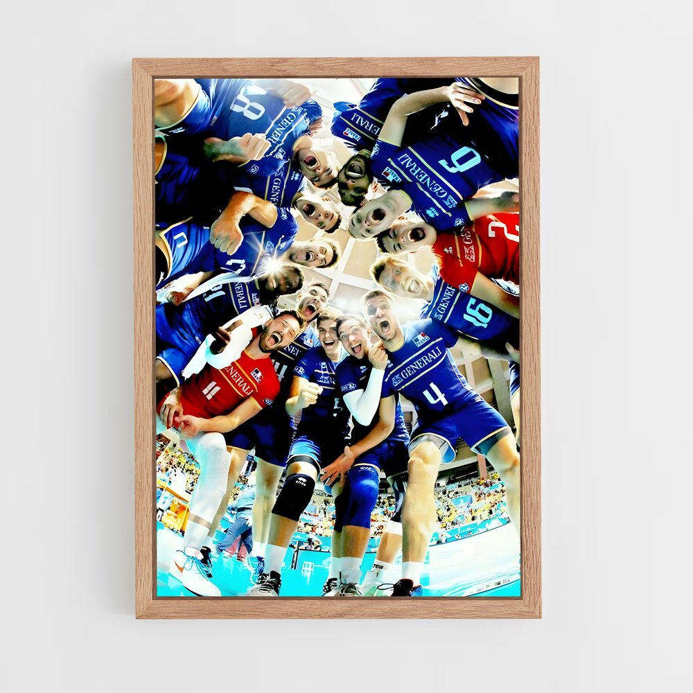 ap-france national volleyball team-2 cadre Bois clair