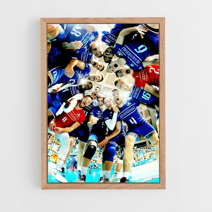 ap-france national volleyball team-2 cadre Bois clair