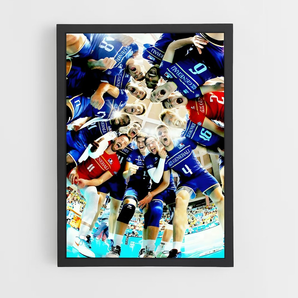 ap-france national volleyball team-2 cadre Noir