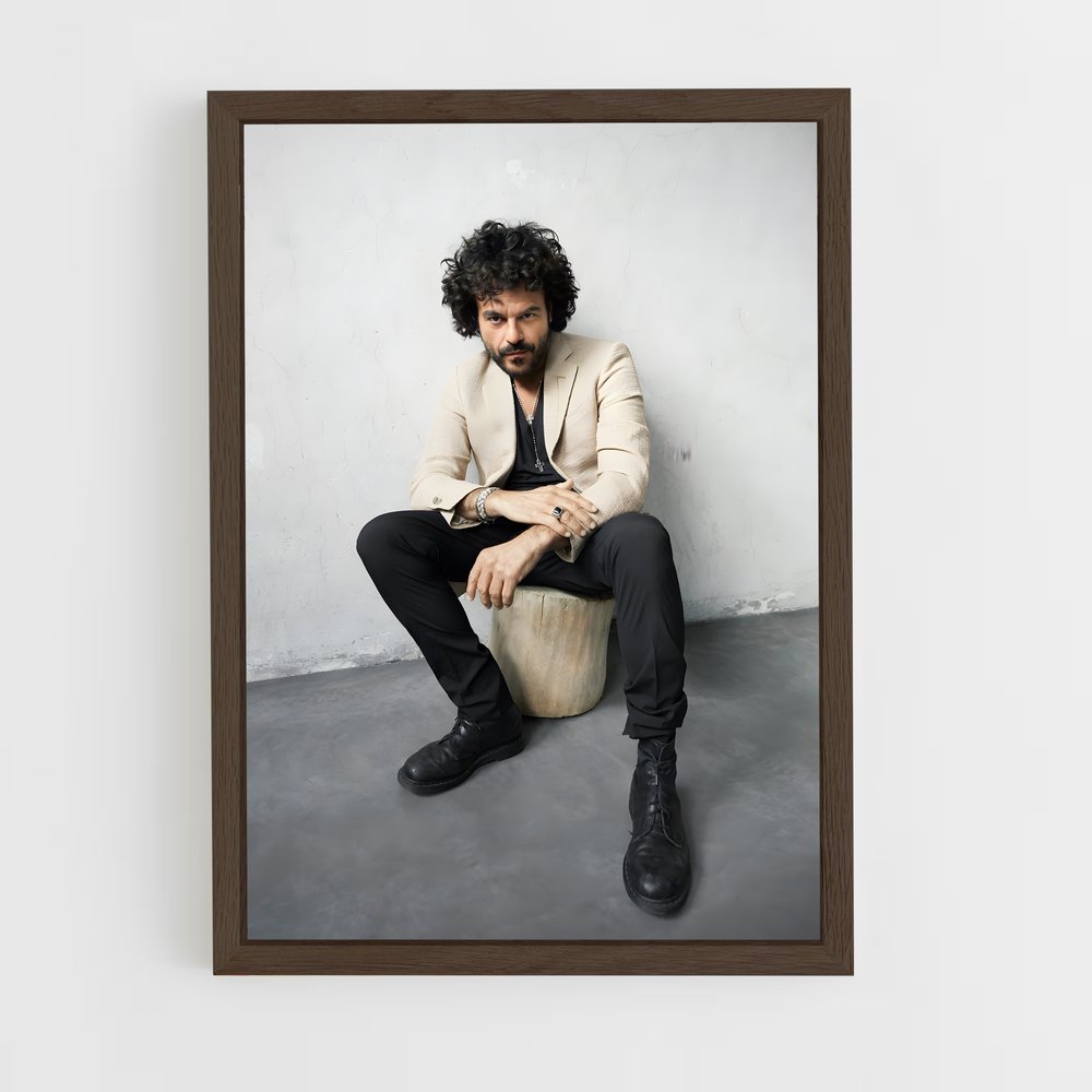ap-francesco renga-7 cadre Bois foncé