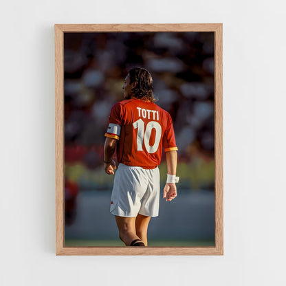 ap-francesco totti-2 cadre Bois clair