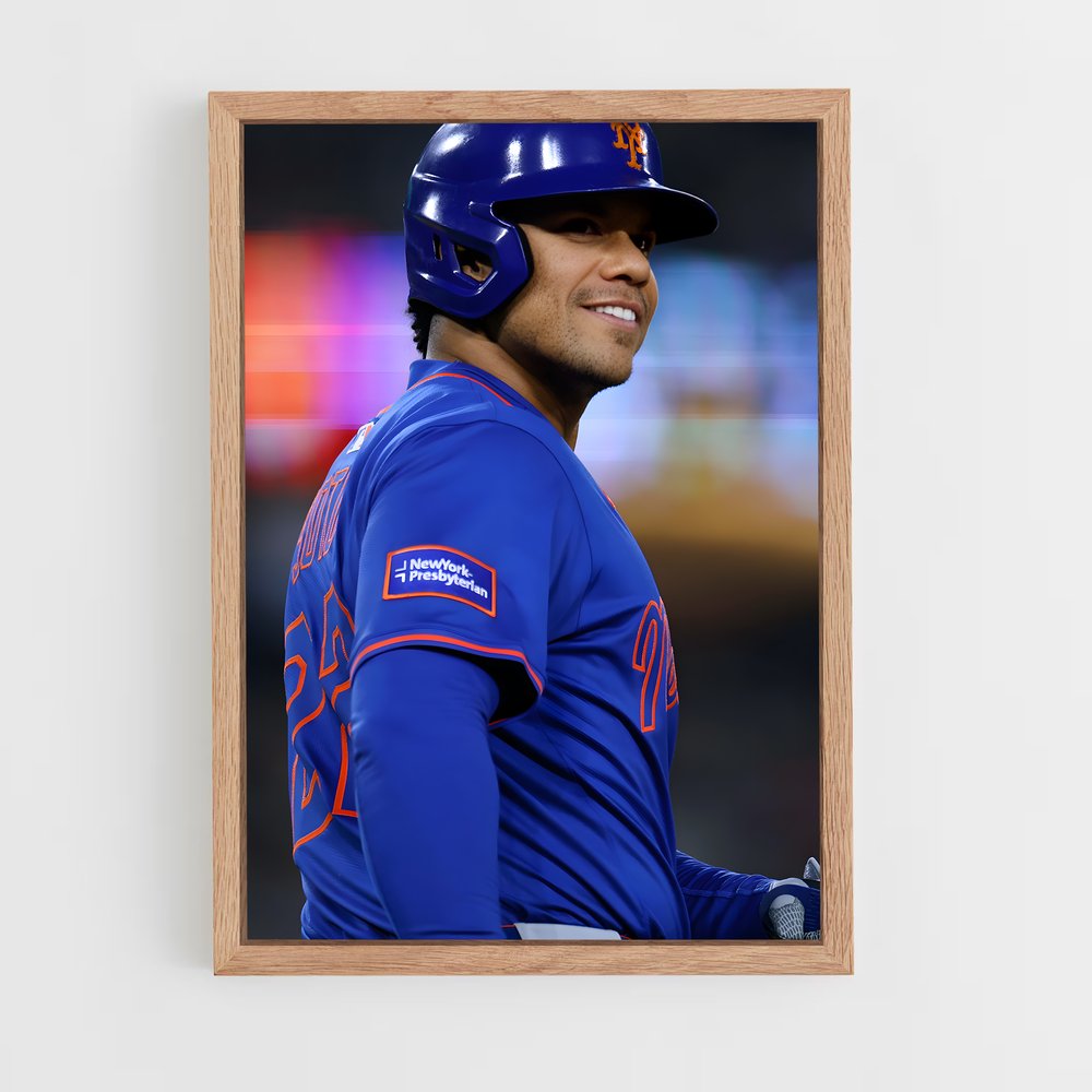 ap-francisco lindor-1 cadre Bois clair