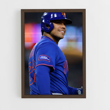 ap-francisco lindor-1 cadre Bois foncé