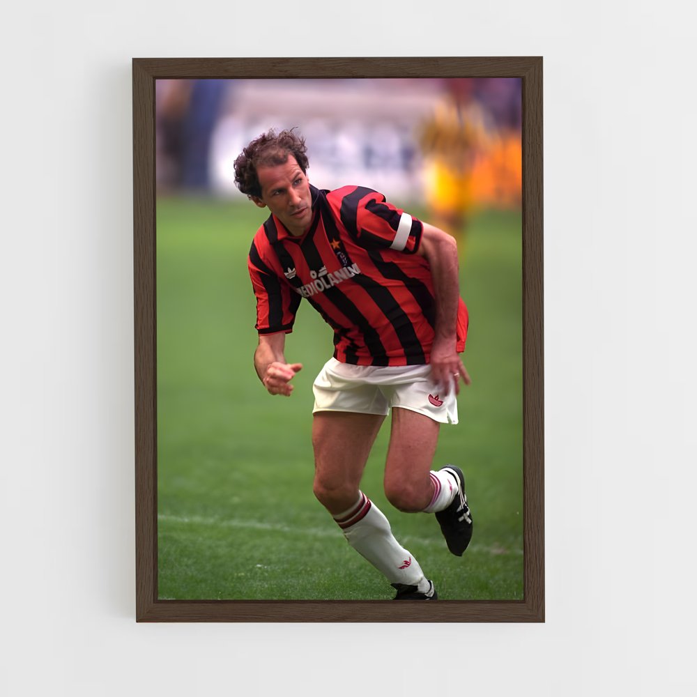 ap-franco baresi-11 cadre Bois foncé