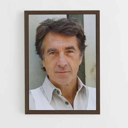 ap-francois cluzet-3 cadre Bois foncé
