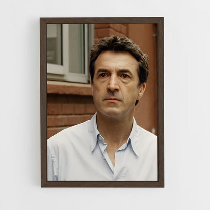 ap-francois cluzet-7 cadre Bois foncé