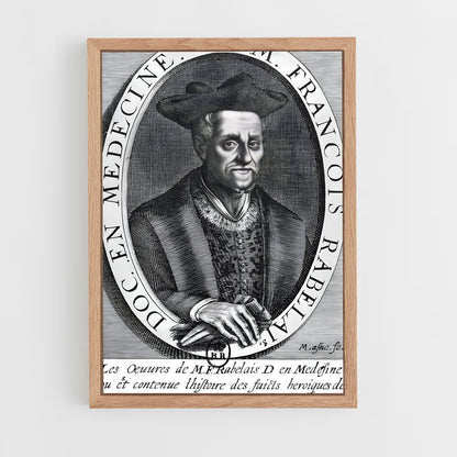 ap-francois rabelais-3 cadre Bois clair