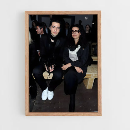 ap-francoise bettencourt meyers-4 cadre Bois clair