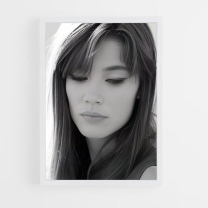 ap-francoise hardy-3 cadre Blanc