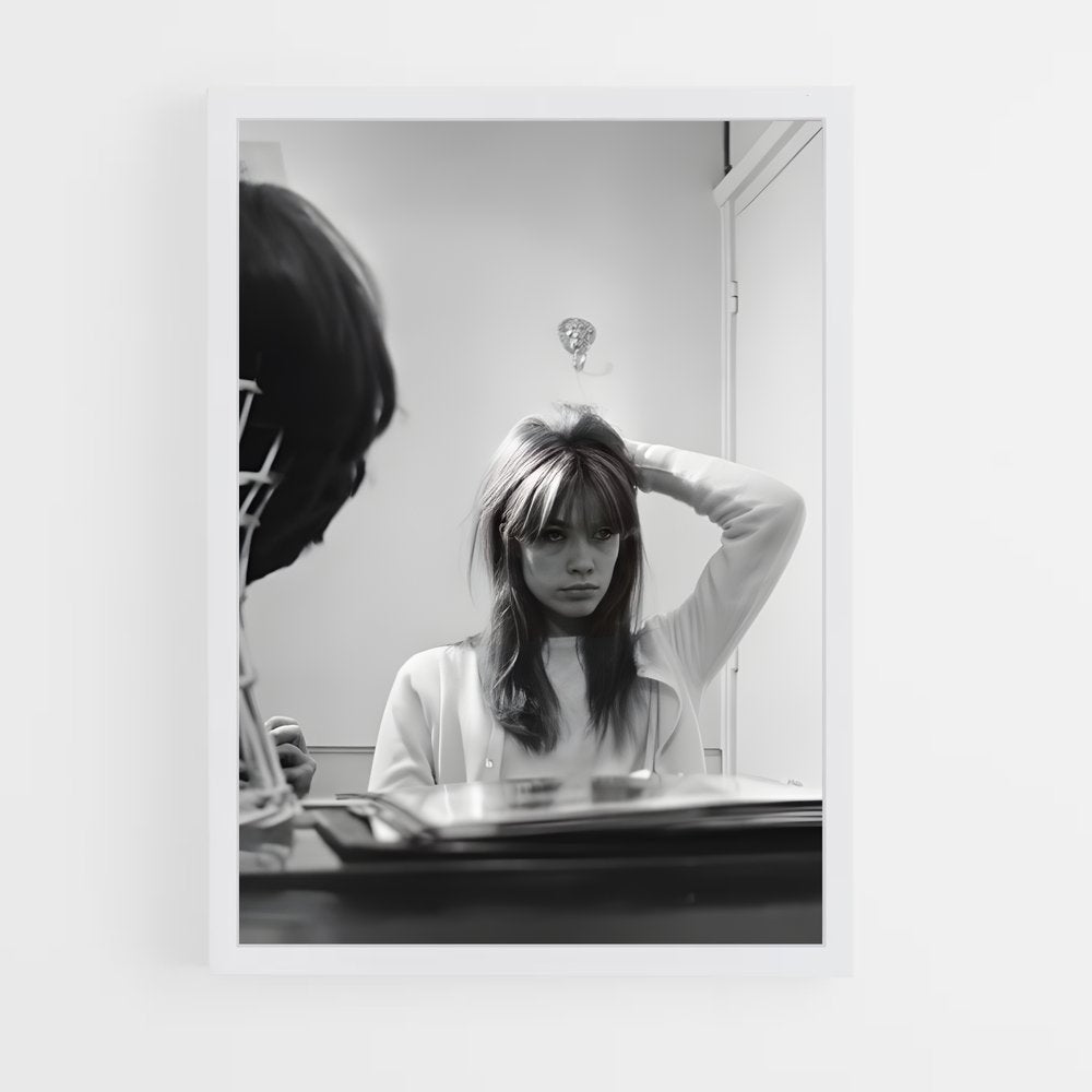 ap-francoise hardy-4 cadre Blanc