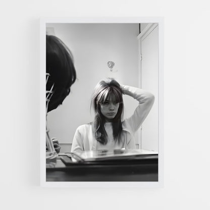 ap-francoise hardy-4 cadre Blanc