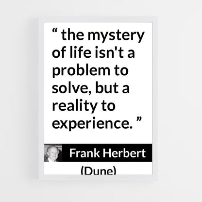 ap-frank herbert-2 cadre Blanc