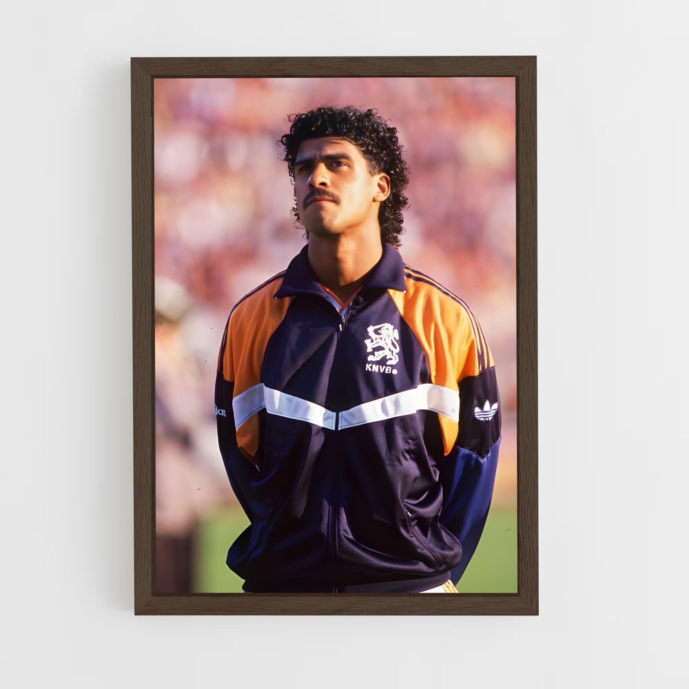 ap-frank rijkaard-1 cadre Bois foncé
