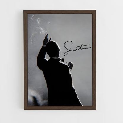 ap-frank sinatra-2 cadre Bois foncé