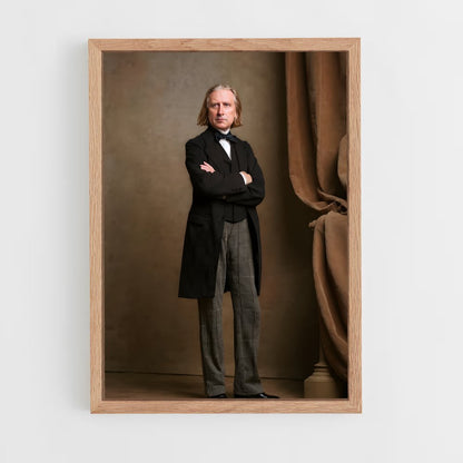 ap-franz liszt-4 cadre Bois clair