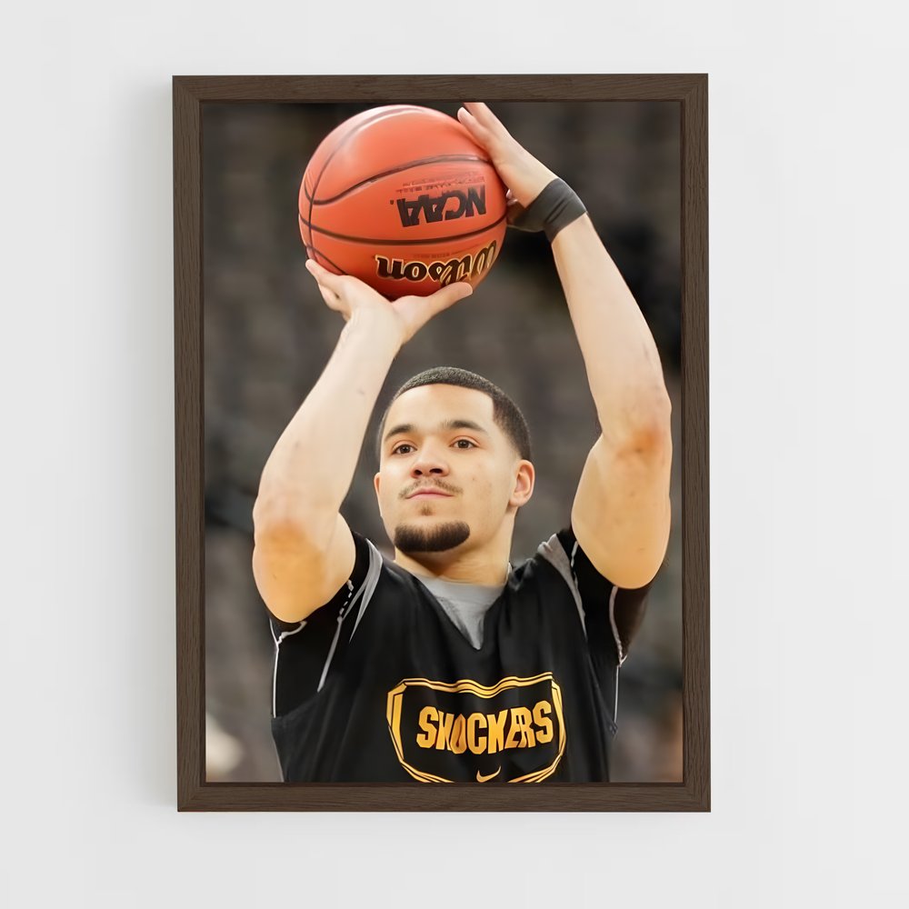 ap-fred vanvleet-5 cadre Bois foncé