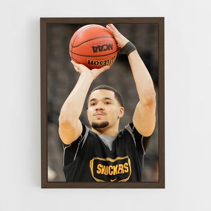 ap-fred vanvleet-5 cadre Bois foncé