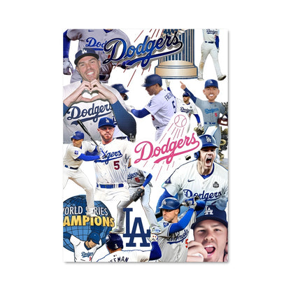 Poster Team Spirit Dodgers