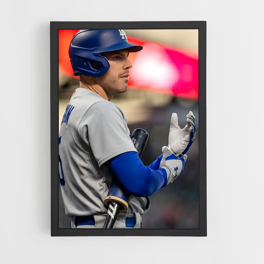 ap-freddie freeman-4 cadre Noir