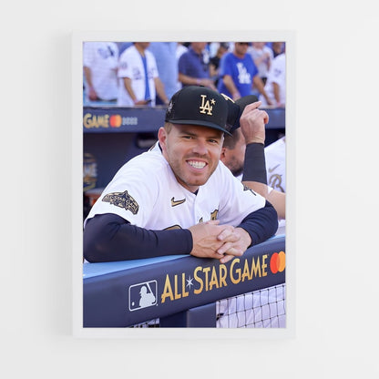 ap-freddie freeman-6 cadre Blanc