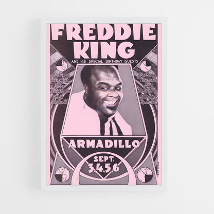 ap-freddie king-2 cadre Blanc