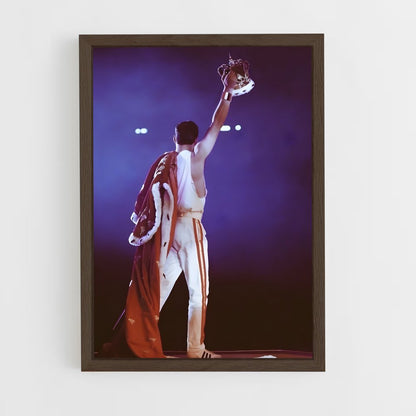 ap-freddie mercury-1 cadre Bois foncé