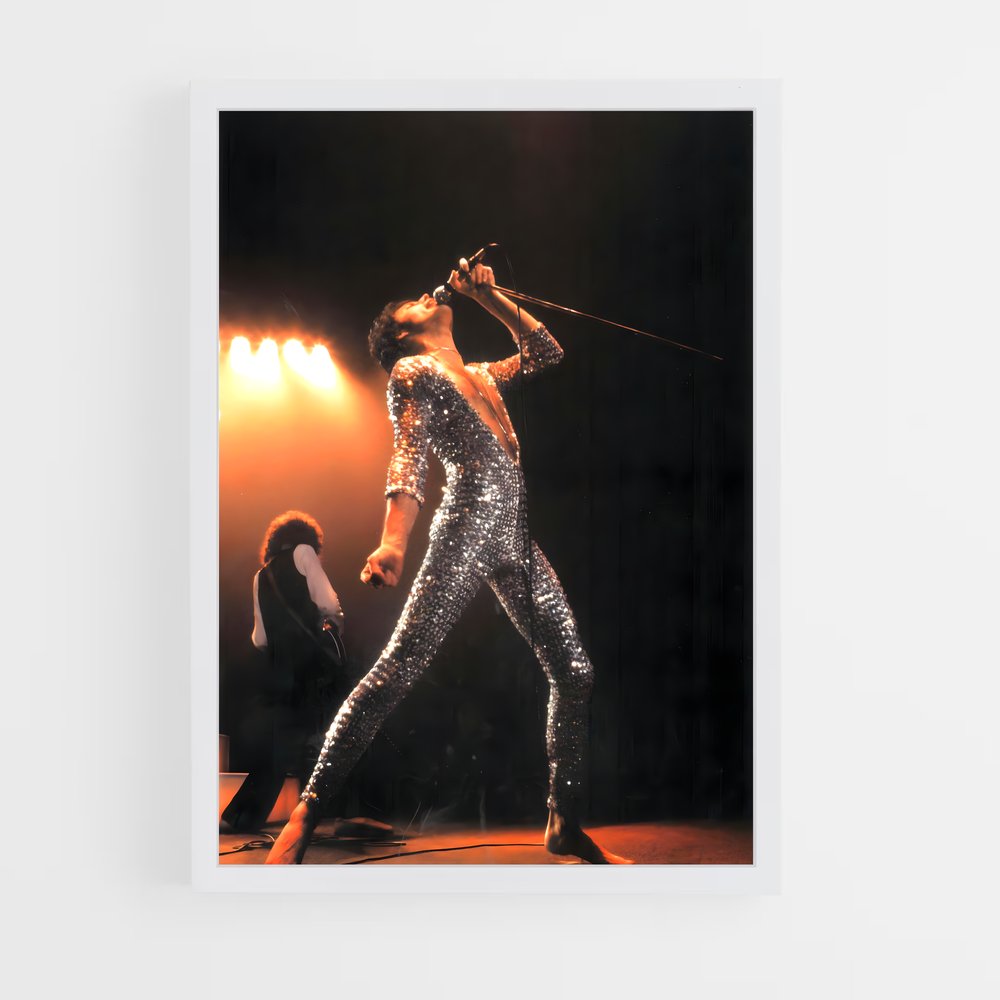 ap-freddie mercury-2 cadre Blanc